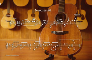 NOODLES #6 – SHEET MUSIC